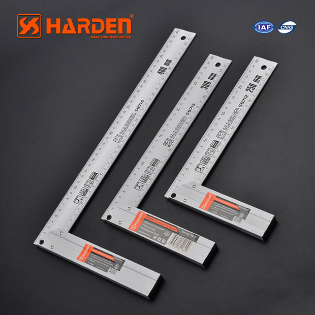 HARDEN 250MM AL TRY SQUARE