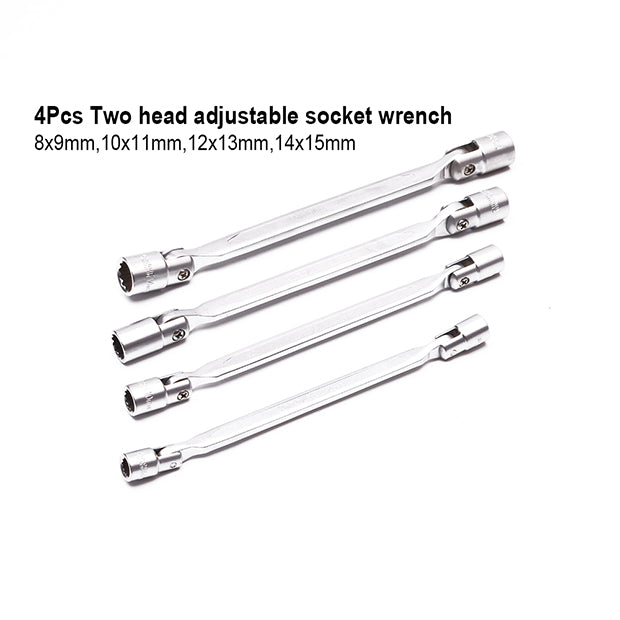 HARDEN 77PCE METRIC 1/2" & 1/4" DR SOCKET SET