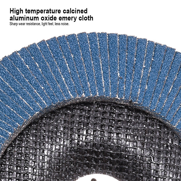 HARDEN 115x22.2MMx120# FLAP DISC W/FIBERGLASS BACK