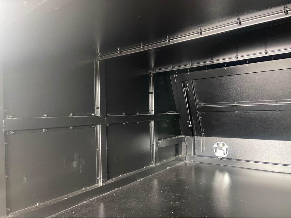 STAFFORD INDUSTRIAL ALUMINIUM UTE TRAY AND 1600MM CANOPY COMBO TO SUIT RAM