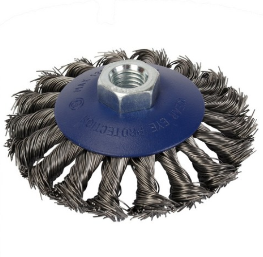 WORKPRO M14 125MM FLAT BRUSH