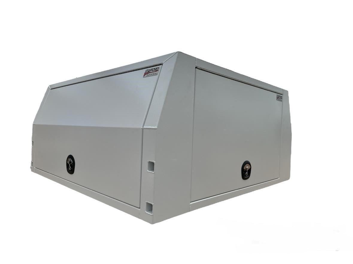 STAFFORD INDUSTRIAL CANOPY 3 DOOR WHITE 1800 x 1780 x 860MM 3MM