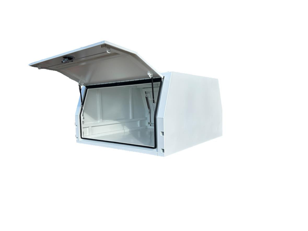 STAFFORD INDUSTRIAL UTE CANOPY 1800MM X 1780MM X 1000MM ALU WHITE 2 DOOR 3MM