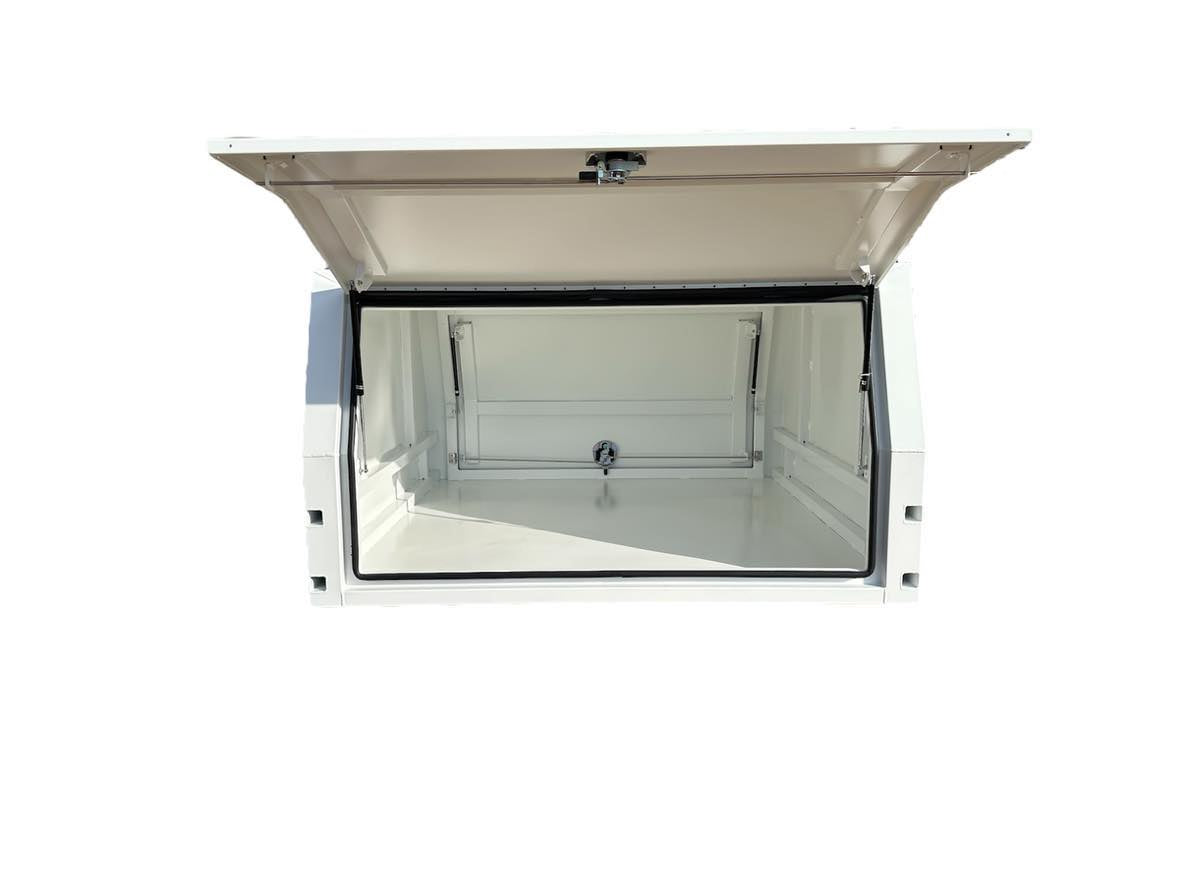 STAFFORD INDUSTRIAL UTE CANOPY 1800MM X 1780MM X 1000MM ALU WHITE 2 DOOR 3MM