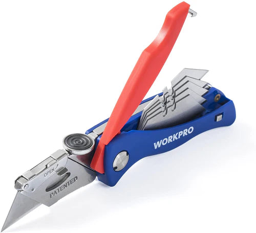 WORKPRO QUICK CHANGE FOLDING KNIFE