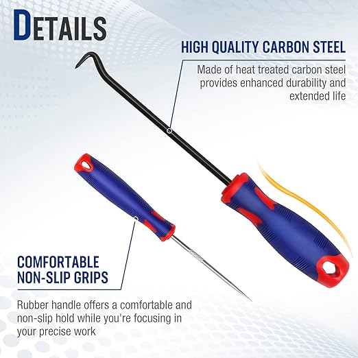 WORKPRO 9PCE PRECISION PICK & HOOK SET