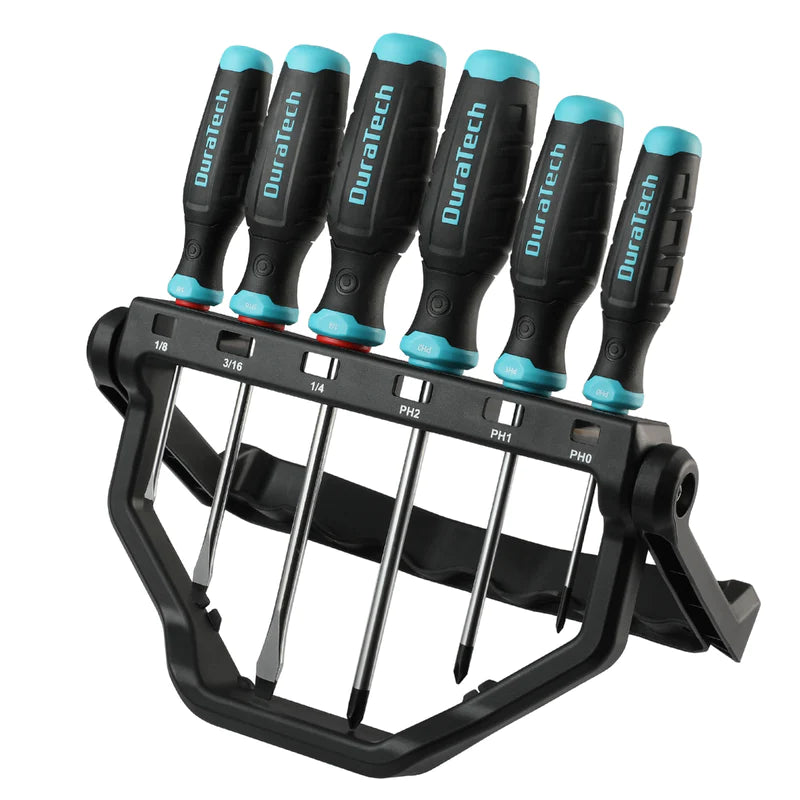 DURATECH 6PC Mechanical S/D Set With Plastic Rack