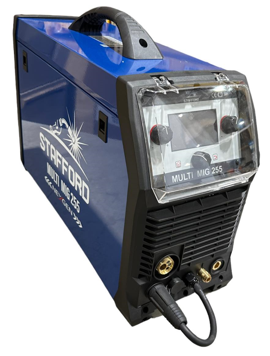 STAFFORD MULTIMIG 255 PFC LCD MIG/TIG/MMA WELDING MACHINE