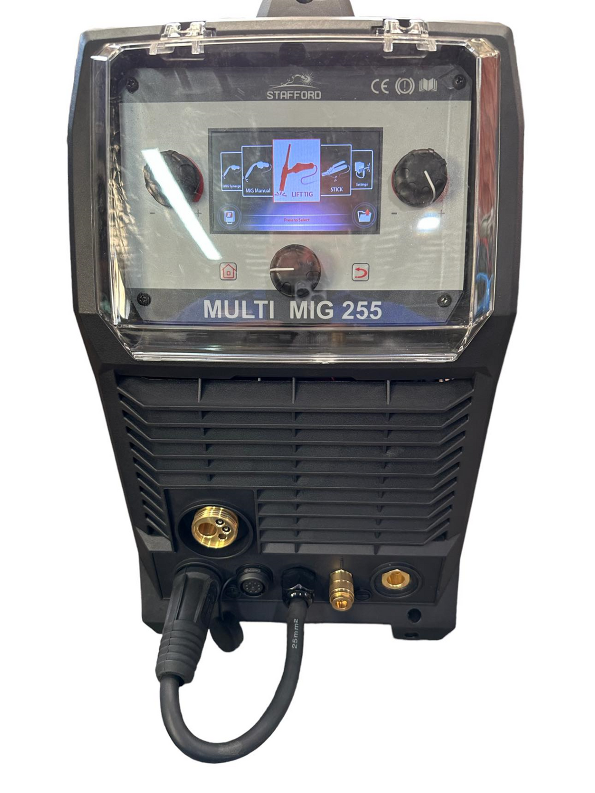 STAFFORD MULTIMIG 255 PFC LCD MIG/TIG/MMA WELDING MACHINE