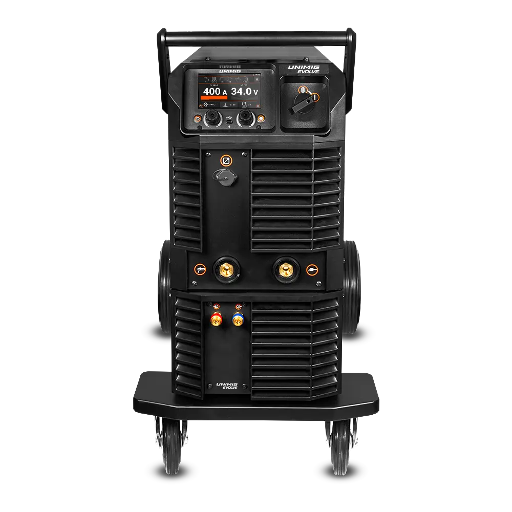 UNIMIG EVOLVE MULTI 400 PULSE WITH M580W AND WATER COOLED TROLLEY