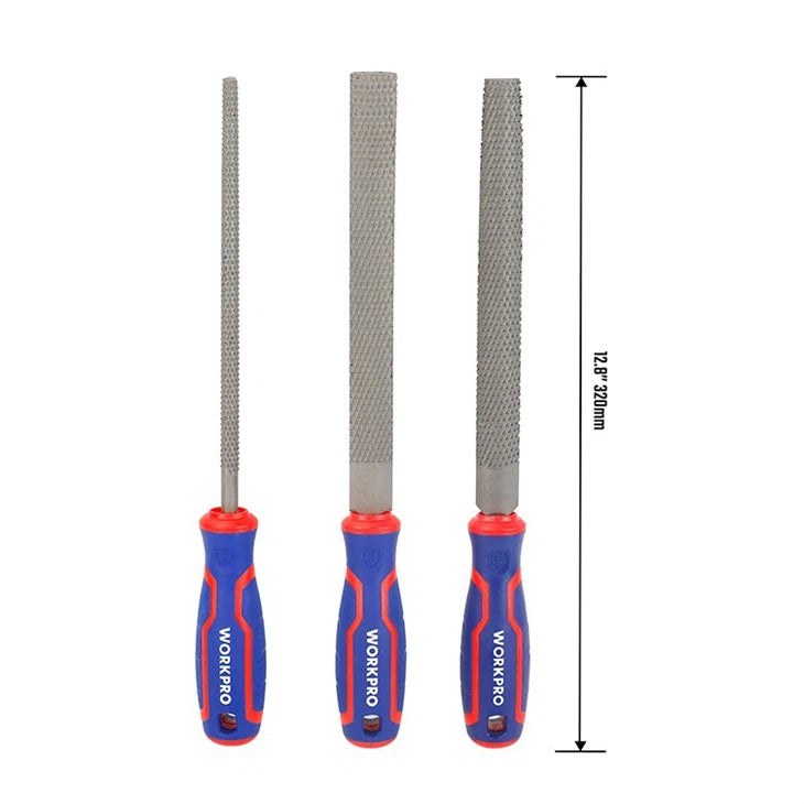 WORKPRO 3PC 200MM (8") FILE SET