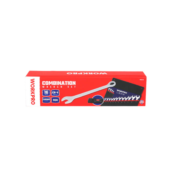 WORKPRO 16PCÂ COMBINATIONÂ WRENCHÂ SET