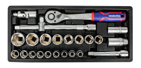 WORKPRO 24PC SOCKET SET