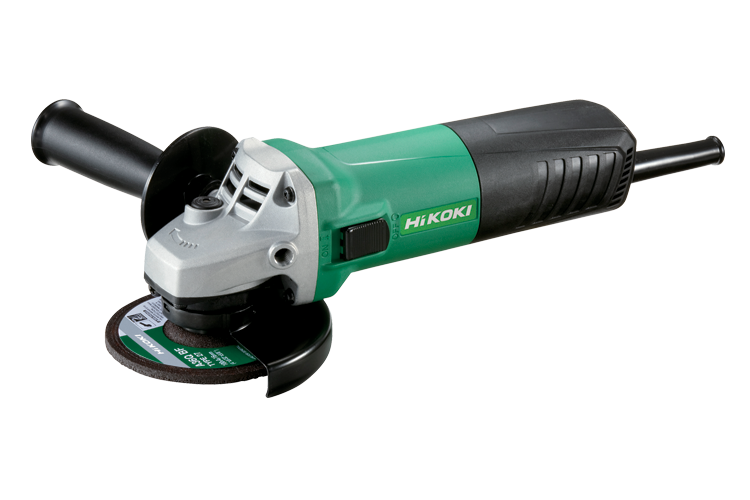 100MM ANGLE GRINDER WITH SLIDE SWITCH AND CARRY CASE, 730W