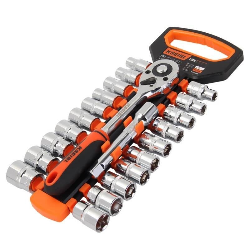 KSEIBI SOCKET SET 1/2" DR 22PCE