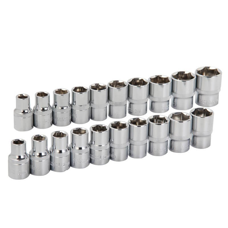 KSEIBI SOCKET SET 1/2" DR 22PCE