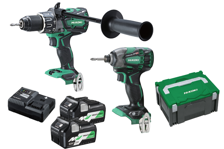 HIKOKI2 PIECE 36V BRUSHLESS COMBINATION PACK: -I