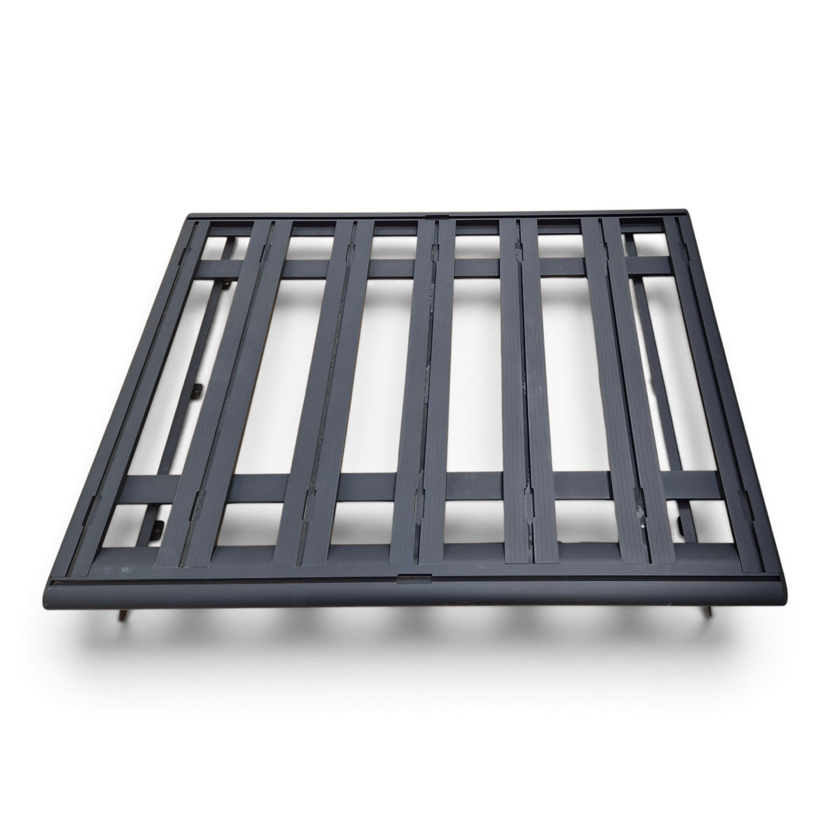 ROOF RACK BLACK POWDERCOATED PLATFORM STYLE 1180 X 1480MM INC MOUNTING BRACKETS