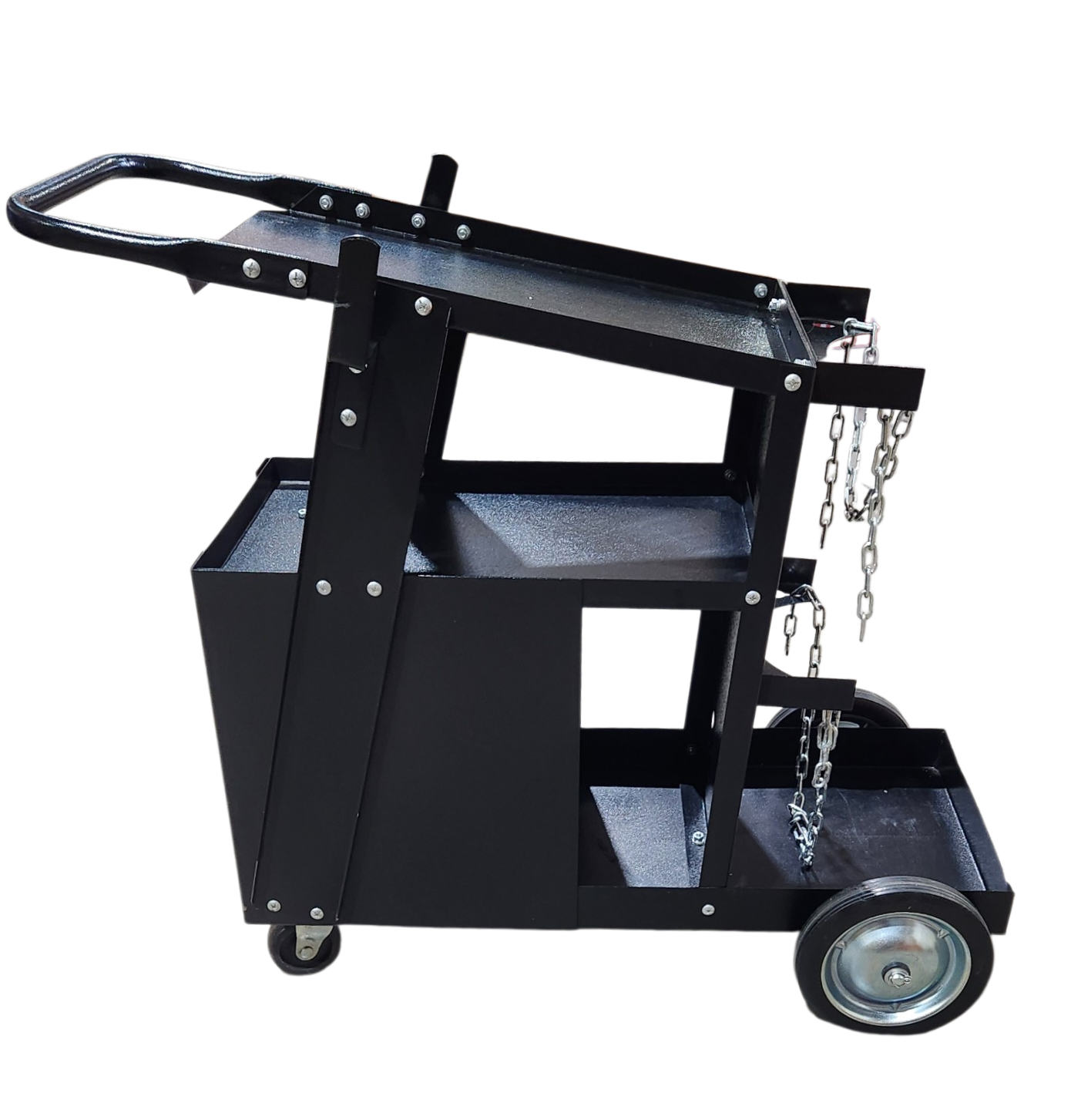 STAFFORD WELDING TROLLEY WITH DRAWS 71X42X66X85CM