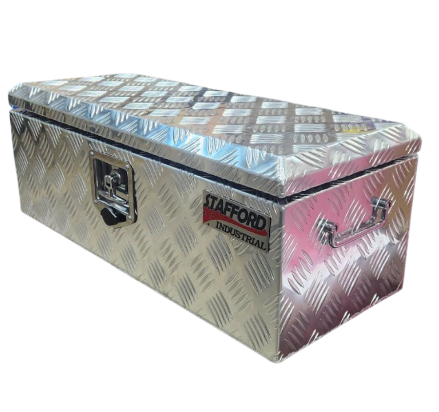 STAFFORD INDUSTRIAL 725X300X270MM CHECKER PLATE BOX