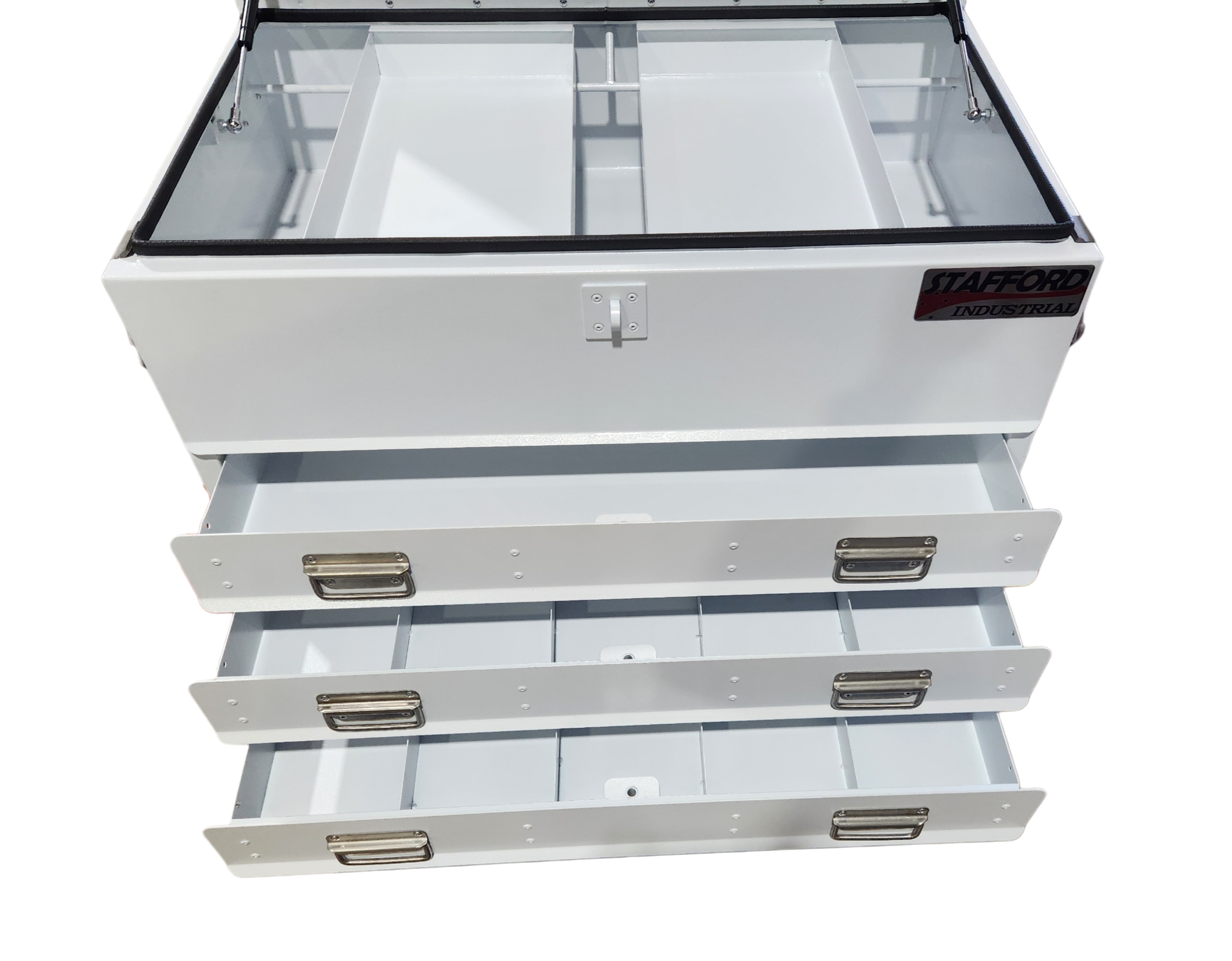 STAFFORD INDUSTRIAL TC880 SERIES TRUCK BOX 3DR WHITE