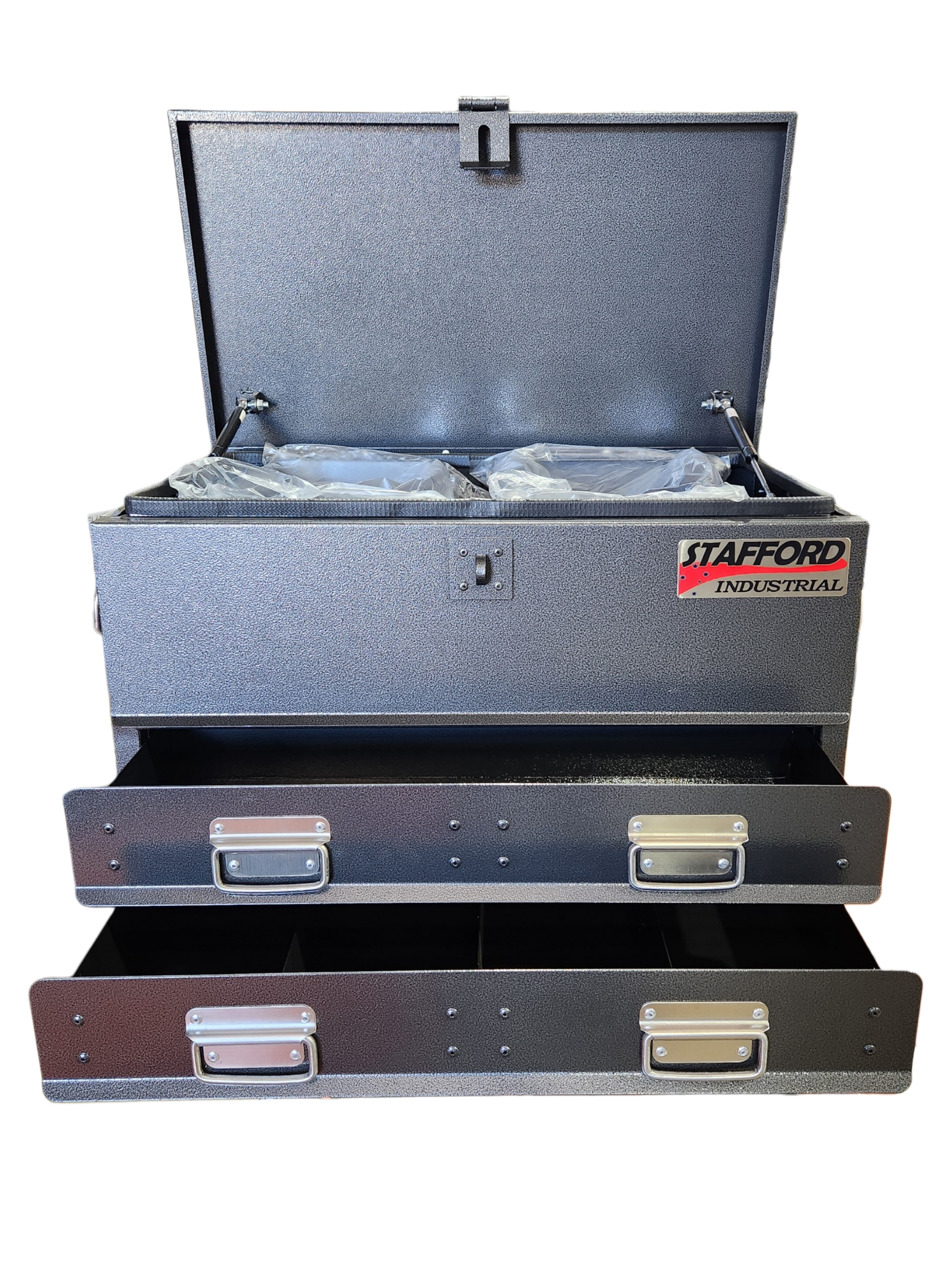 STAFFORD INDUSTRIAL TC700 SERIES 2 DR BLACK TOOL BOX