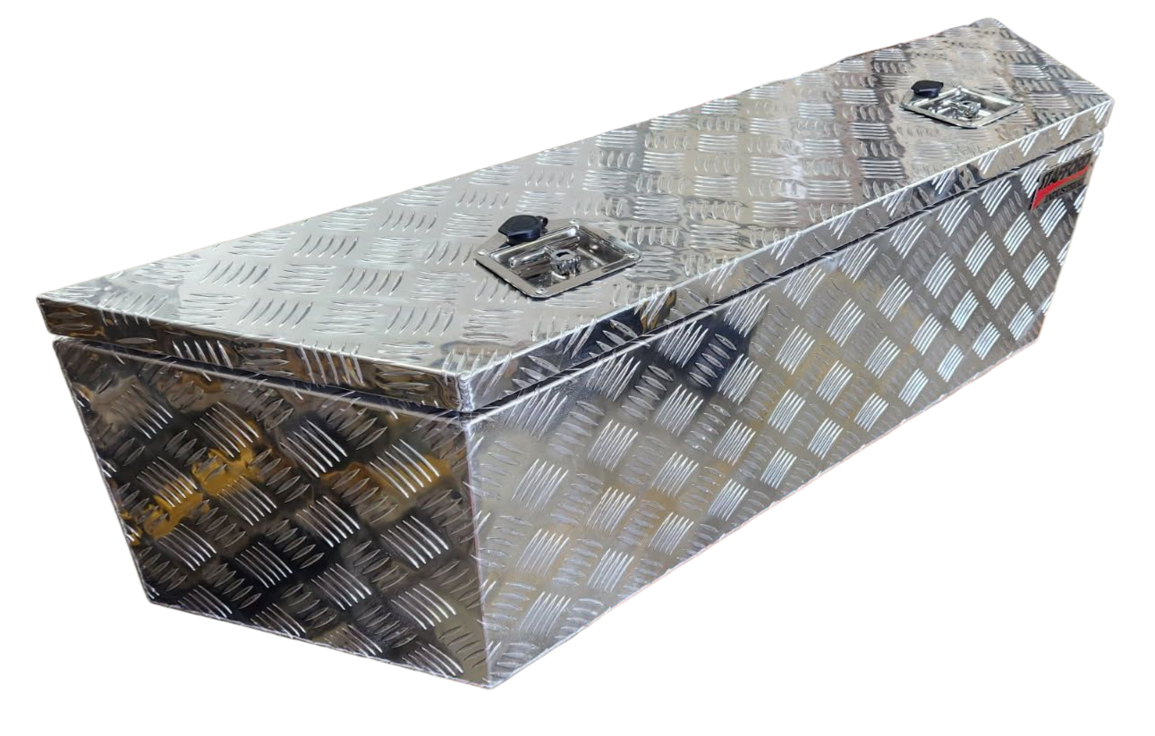 ALUMINUM DRAW BAR BOX CHECKER PLATE