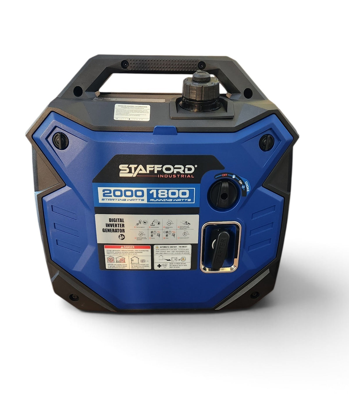 STAFFORD INDUSTRIAL 1.8KW PETROL SILENT INVERTER GENERATOR