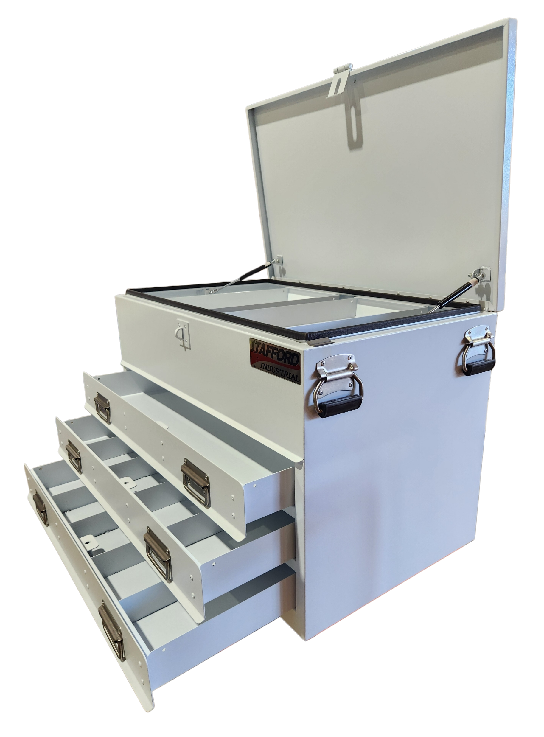 STAFFORD INDUSTRIAL TC880 SERIES TRUCK BOX 3DR WHITE