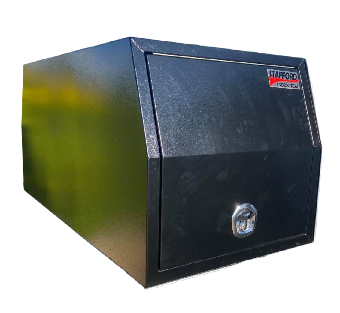 STAFFORD INDUSTRIAL DOGBOX 900MM X 1780MM X 860MM BLACK CANOPY