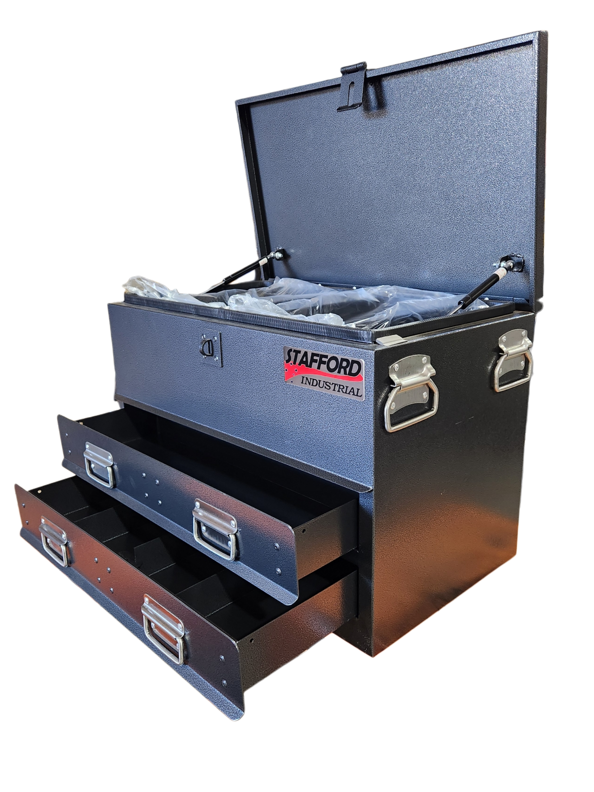 STAFFORD INDUSTRIAL TC700 SERIES 2 DR BLACK TOOL BOX