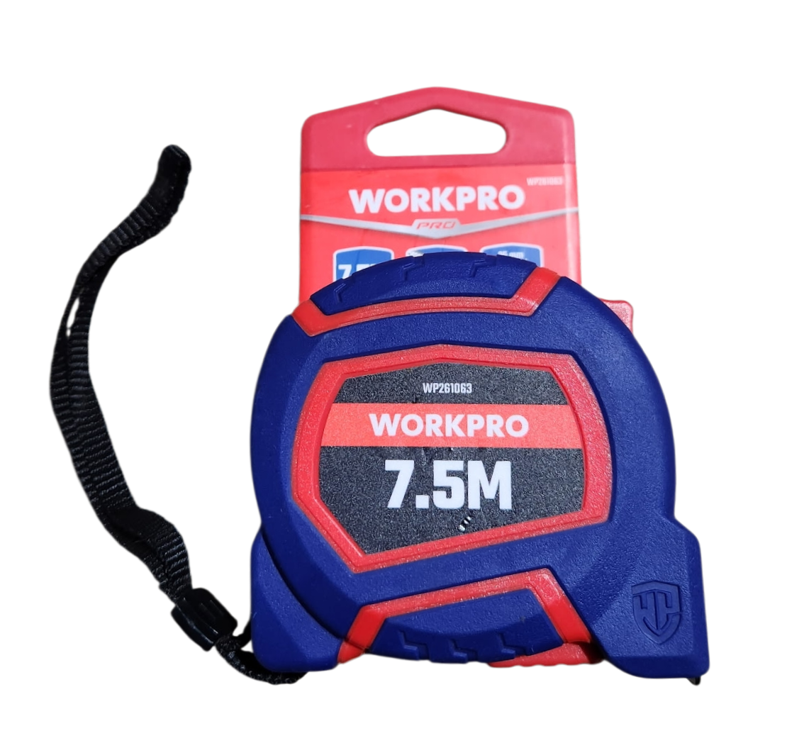WORKPRO 7.5MT X 25MM TAPE MEASURE