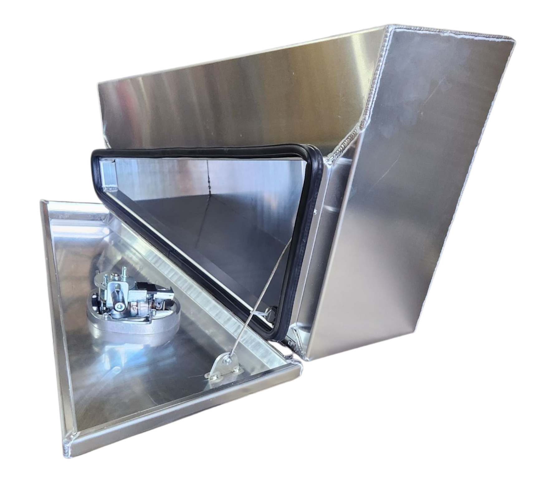 STAFFORD INDUSTRIAL UNDER UTE BOX 750MM X 200MM X 420MM FLAT PLATE RIGHT
