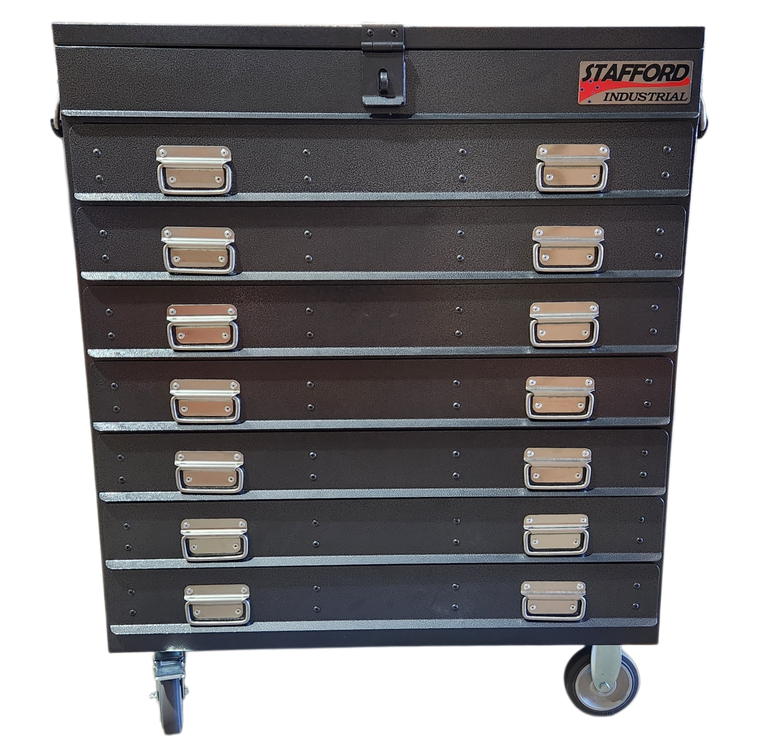 STAFFORD INDUSTRIAL WORKPRO ROLLER CABINET 300PCE TOOLKIT BLACK