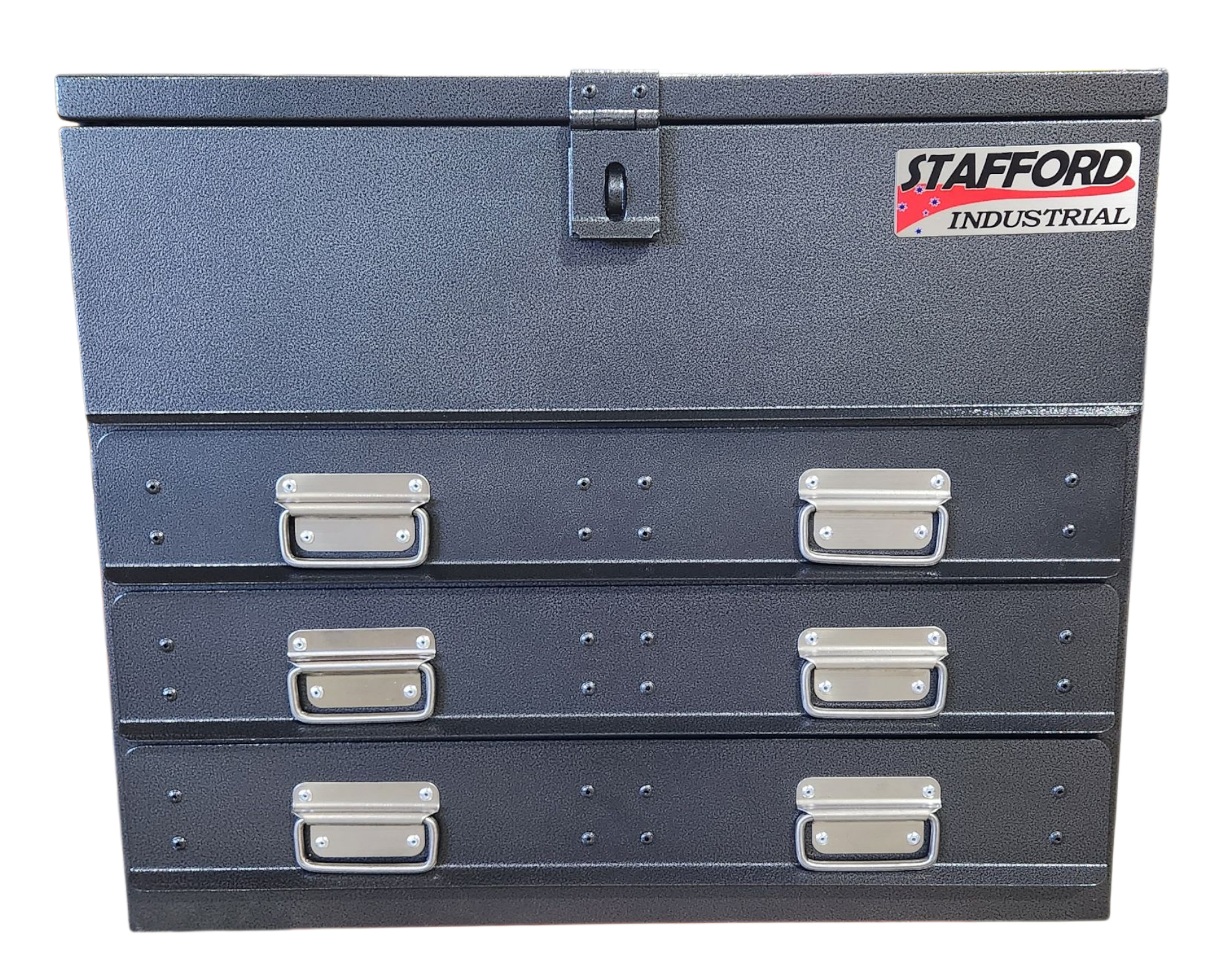 STAFFORD INDUSTRIAL TC700 SERIES 3 DRAWER BLACK TOOLBOX