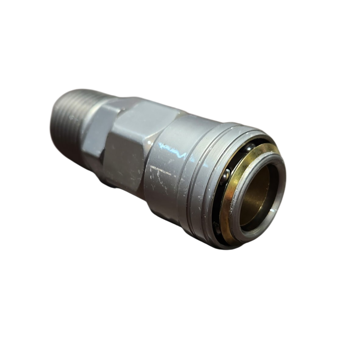STAFFORD INDUSTRIAL 1 TOUCH 1/2" NITTO COUPLER WITH MALE THREAD