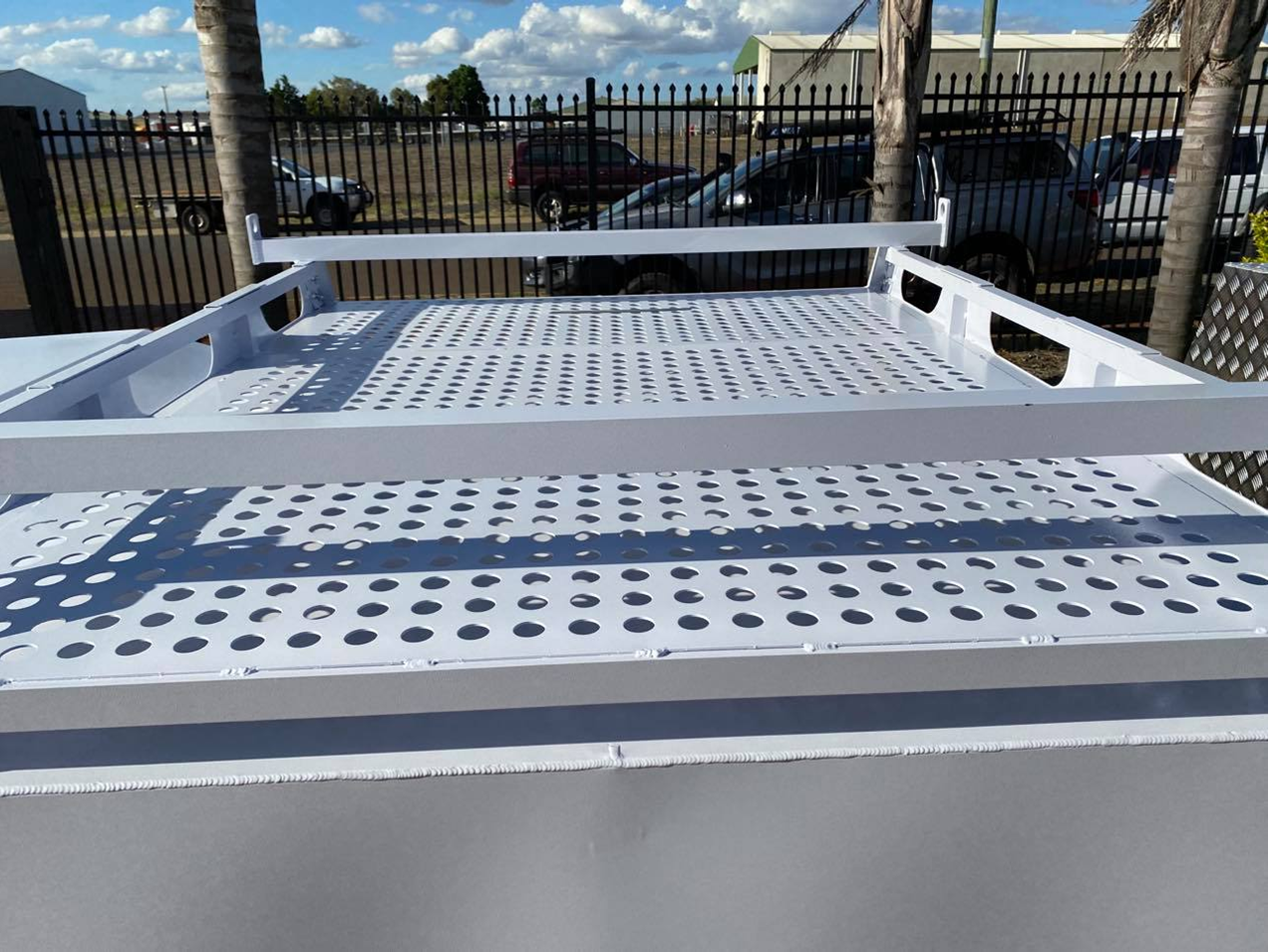 STAFFORD INDUSTRIAL MAXI CANOPY 1800X860X1780 WHITE 3MM