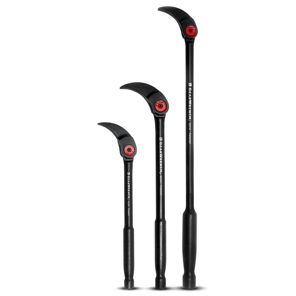GEARWRENCH 3pc INDEXING Pry Bar Set