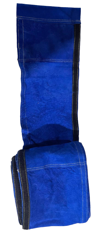ULTRAMAX BLUE LEATHER CABLE COVER
