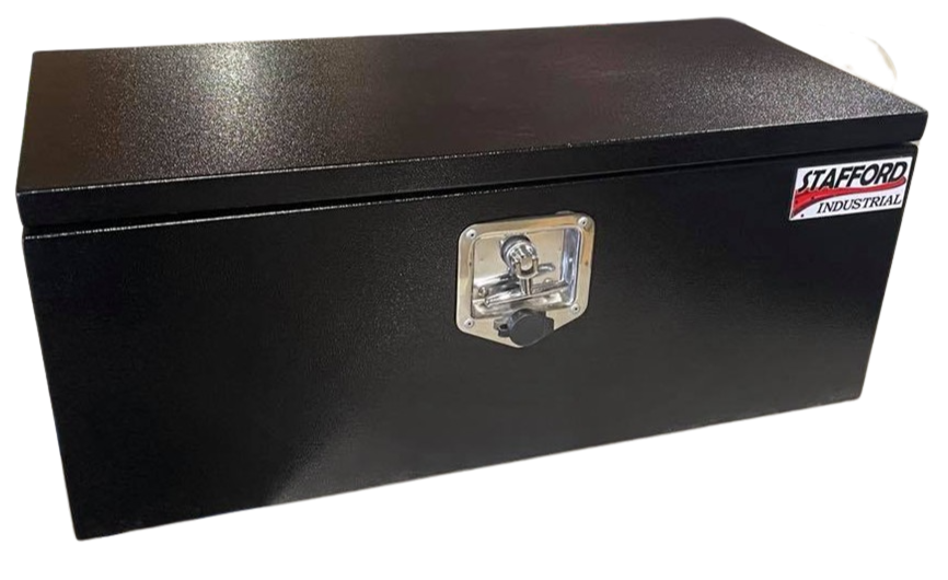 STAFFORD INDUSTRIAL FLAT TOP TRADESMAN BOX 1200MM BLACK