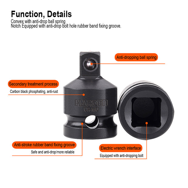 HARDEN 1/2"F*3/8"M ADAPTOR