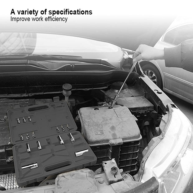HARDEN 8PCE T HANDLE SOCKET WRENCH SET