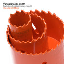 HARDEN 10PCE HSS BI-METAL HOLE SAW SET