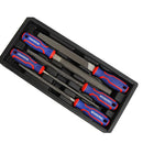 WORKPRO 5PC 200MM FILE SET