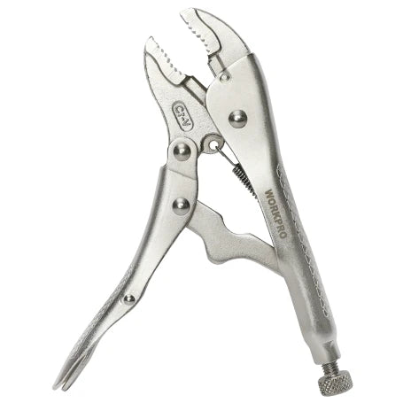 WORKPRO 250MM(10") CR-V  CURVED JAW LOCKING PLIERS