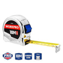 WORKPRO 10M X 25MM TAPE MEASURE