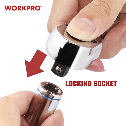 WORKPRO 1/2" DR.  QUICK RELEASE RATCHET   HANDLE