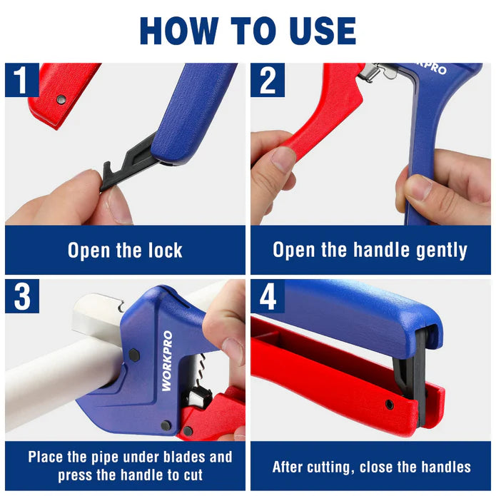 WORKPRO PIPECUTTER 63MM
