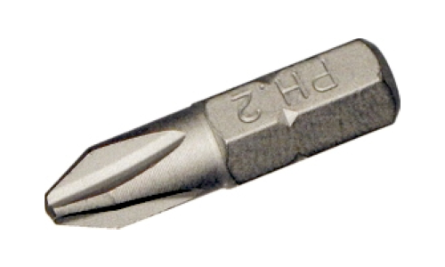 T&E  #2 Phillips x 1/4" Hex Bit 25mm