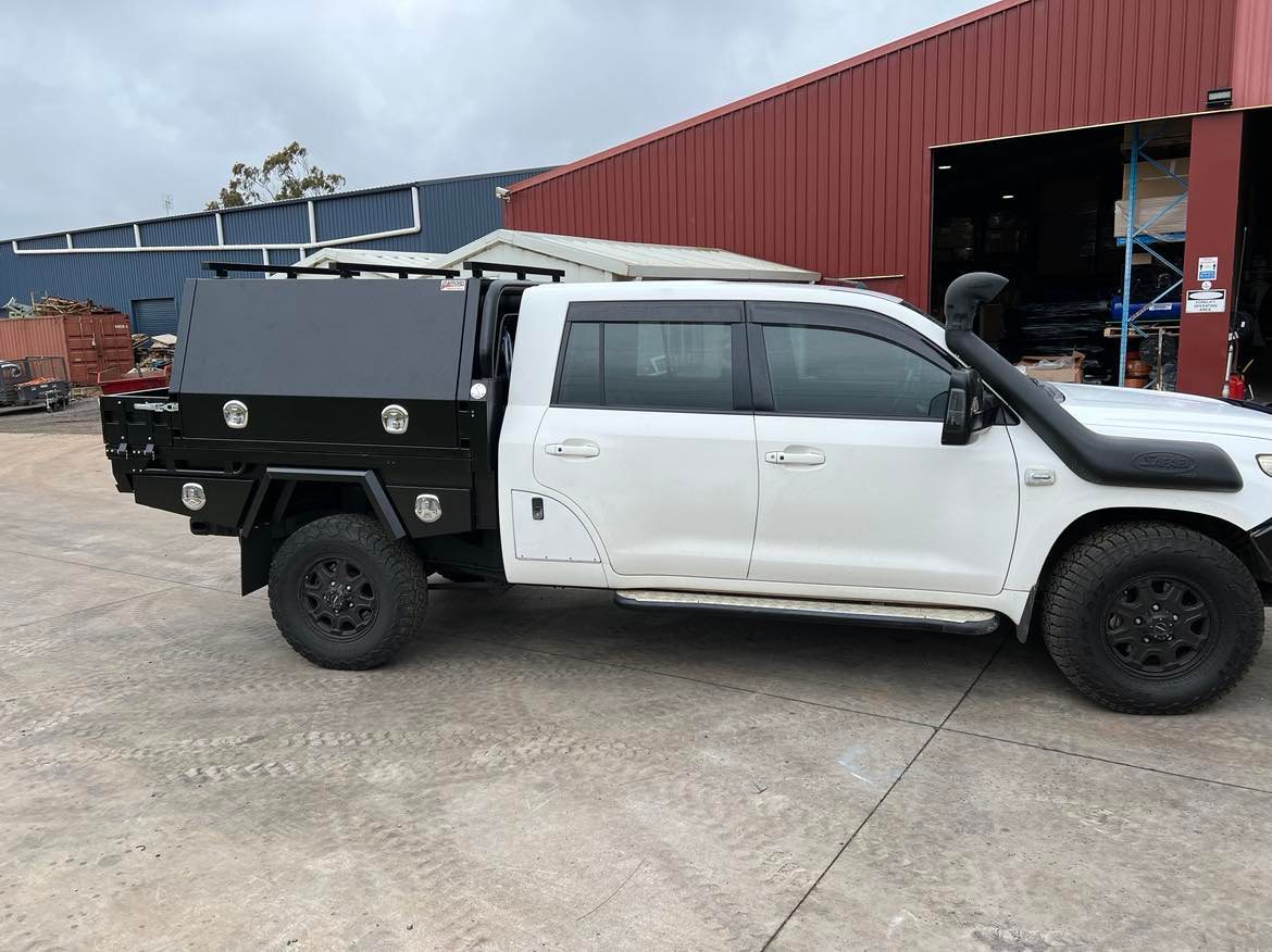 STAFFORD INDUSTRIAL ALUMINIUM UTE TRAY AND 1600MM CANOPY COMBO TO SUIT RAM